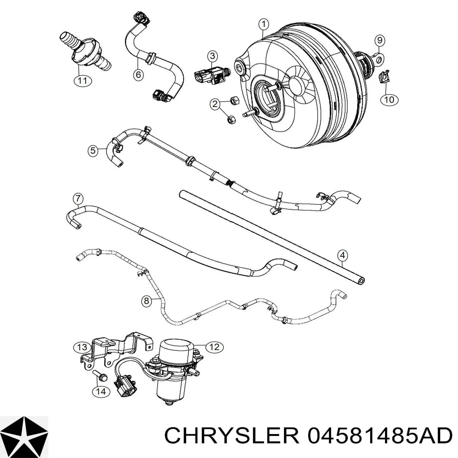 Купить 04581485AD Chrysler 