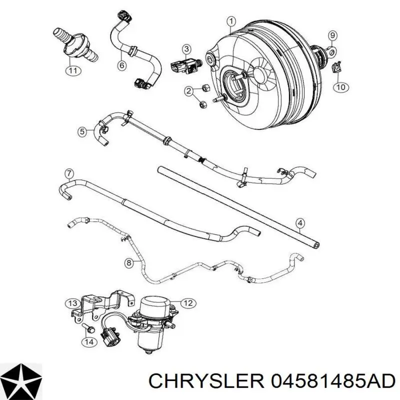 Купить 4581541AB Chrysler 