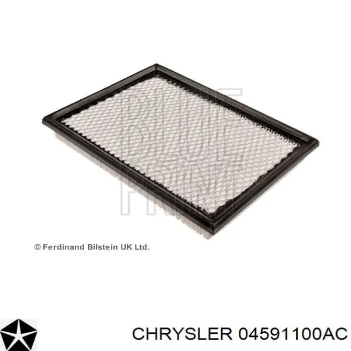 04591100AC Chrysler воздушный фильтр