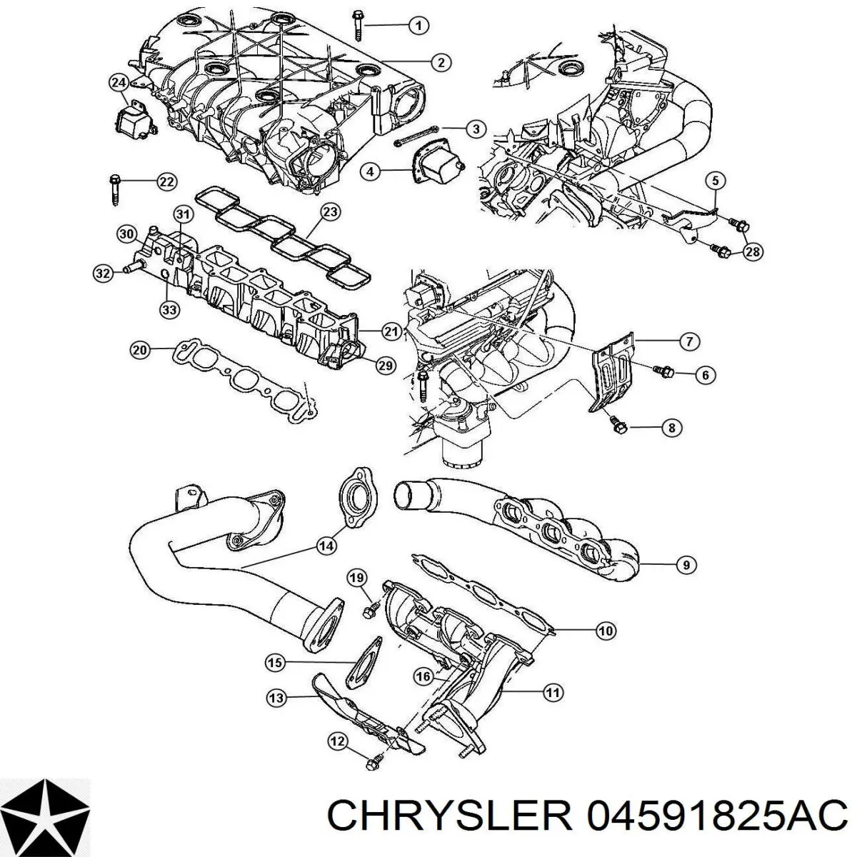  4591825AC Chrysler