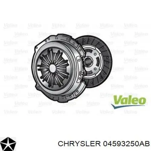 04593250AB Chrysler Сцепление в сборе