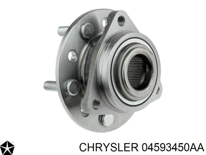 04593450AA Chrysler Ступица колеса передняя