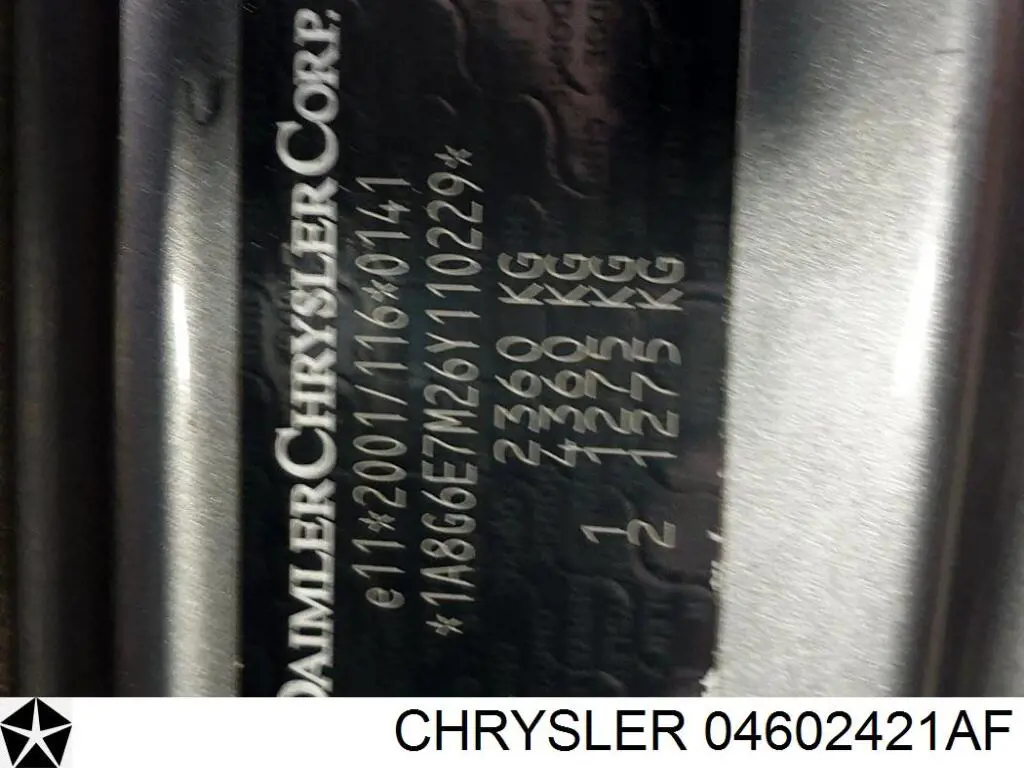 4602421AD Chrysler 