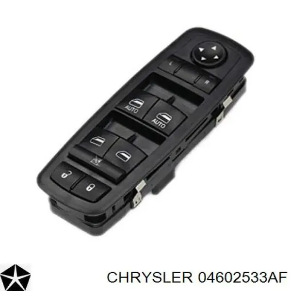 Кнопочный блок управления стеклоподъемником передний левый Chrysler 4602533AF цена, от 58.02 USD
