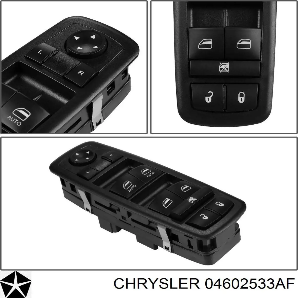 Купить 4602533AE Chrysler Кнопки переднего левого стеклоподъёмника