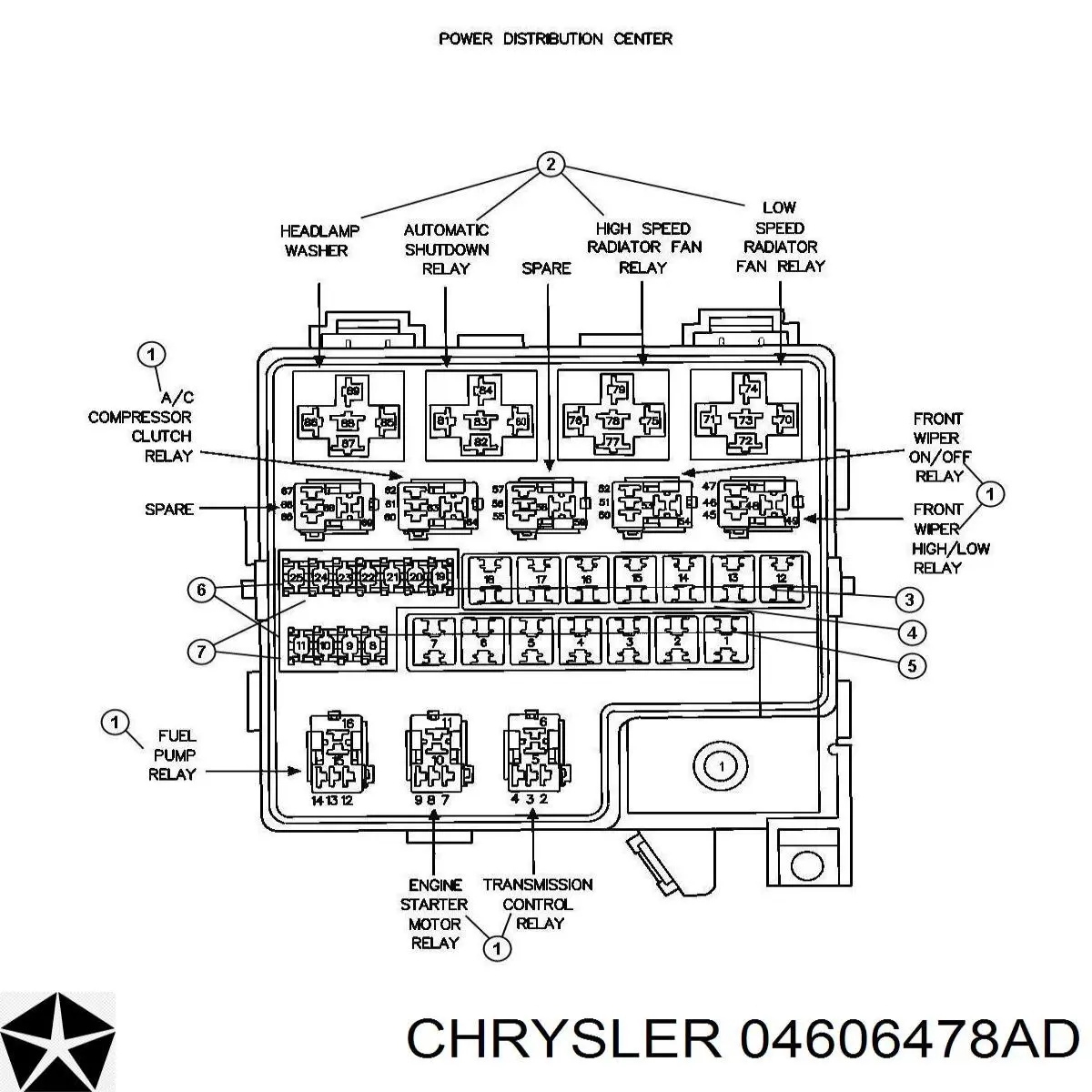  04606478AD Chrysler