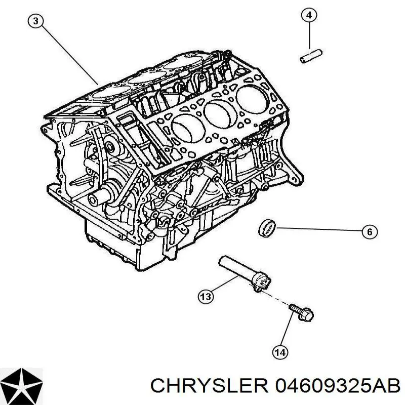 04609325AB Chrysler 