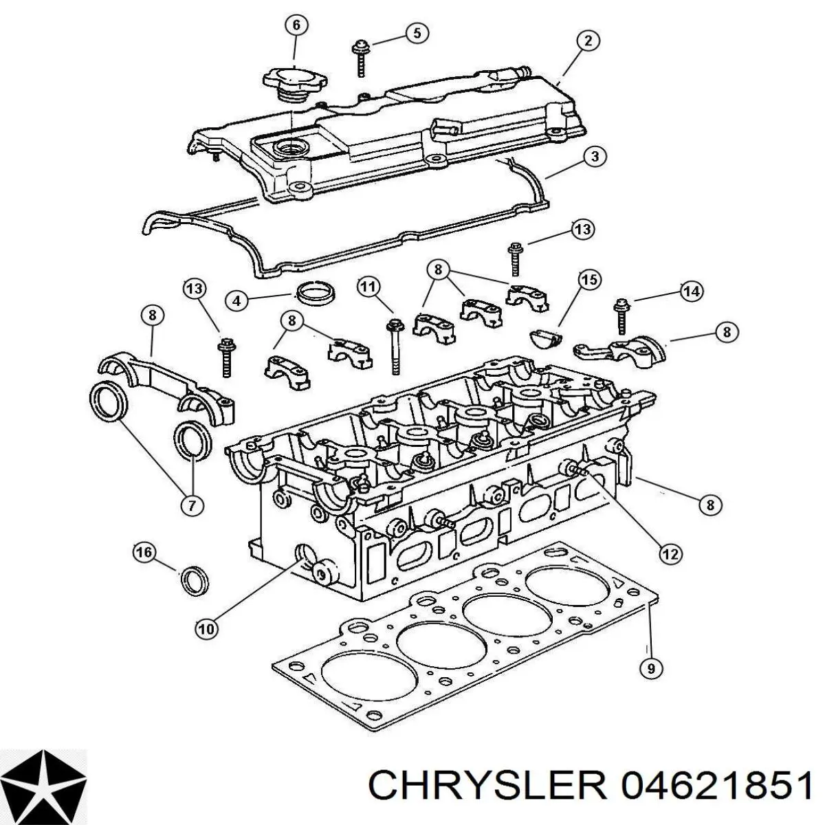 Кольцо уплотнительное свечного колодца на Chrysler Sebring JXI 