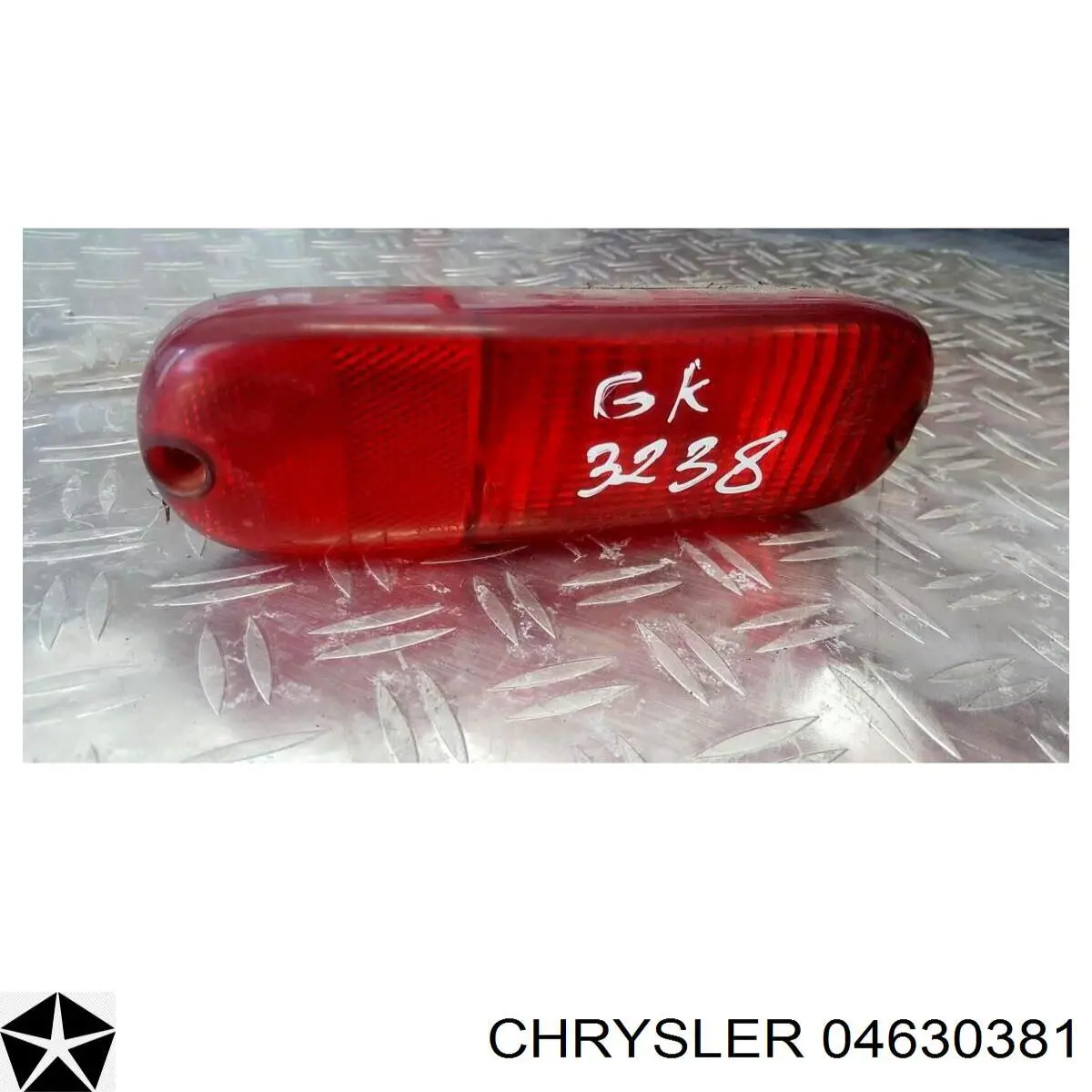 K04630381 FIAT Faro antiniebla trasero izquierdo original y equivalente