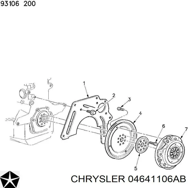  04641106AB Chrysler