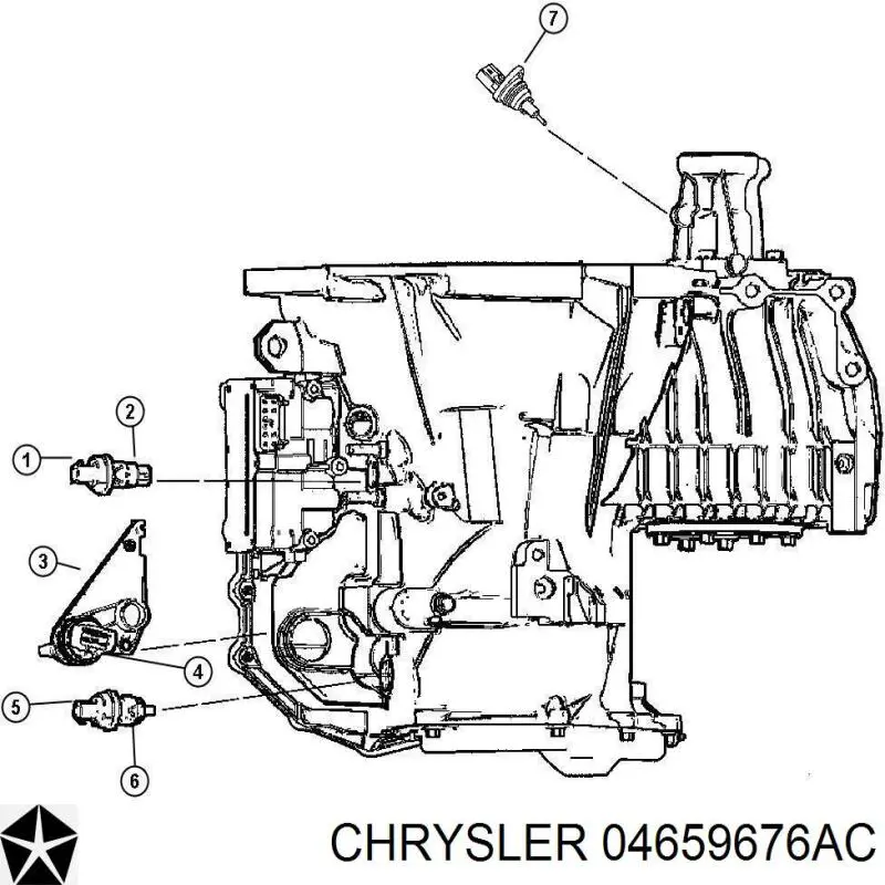 Купить K04659676AC Fiat/Alfa/Lancia 