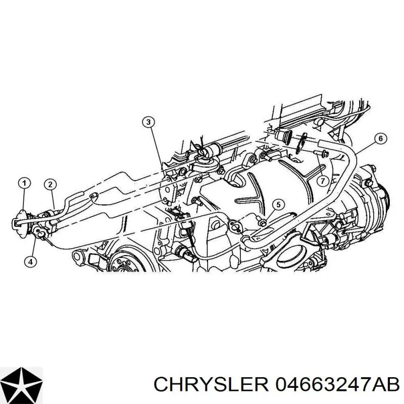 Прокладка EGR-клапана рециркуляции Chrysler 4663247AB цена, от 3.32 USD