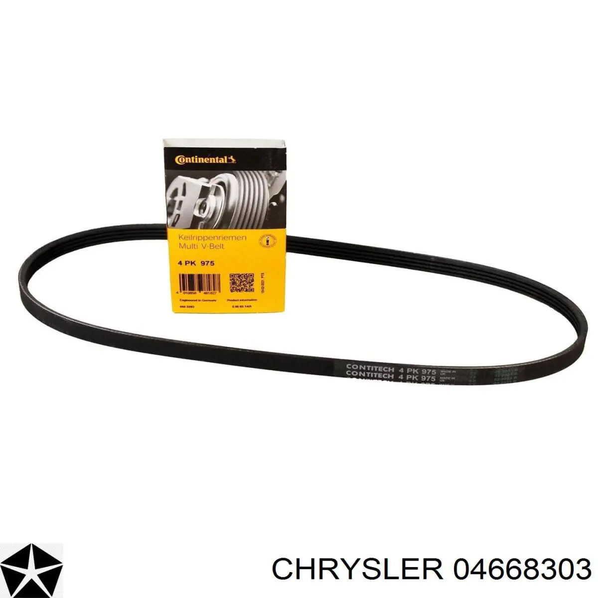Клиновый ремень Chrysler 04668303 цена, от 5.19 USD