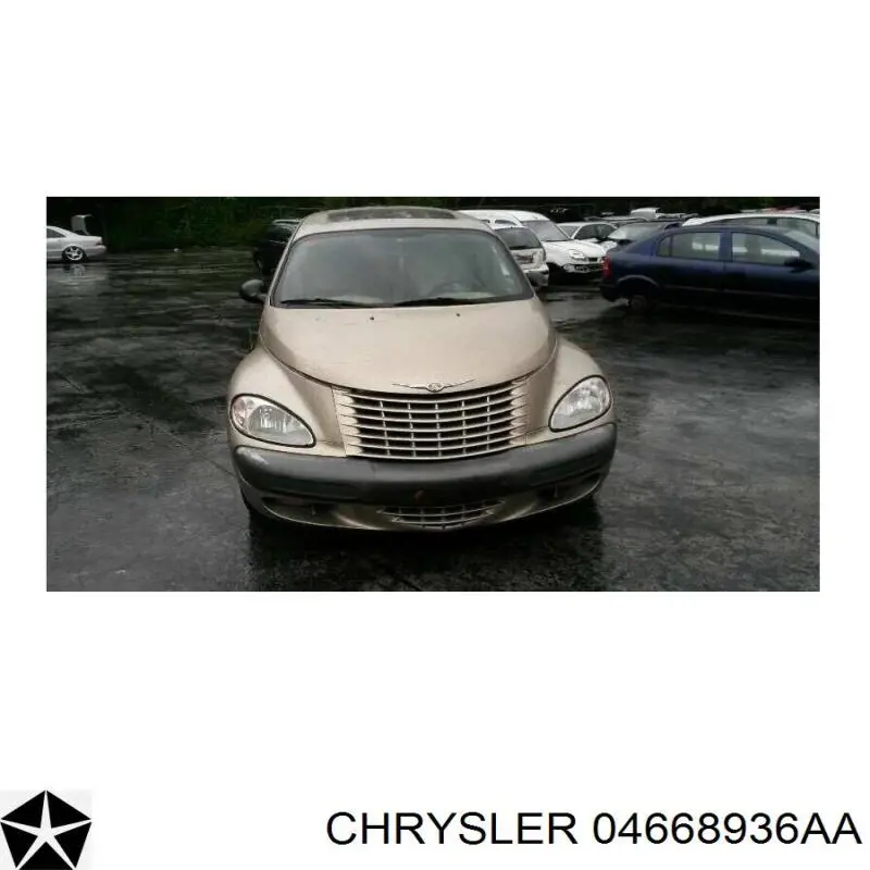 4668920AA Chrysler Полуось передняя, правая