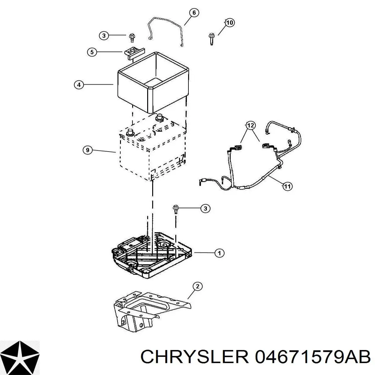 4671579AB Chrysler 