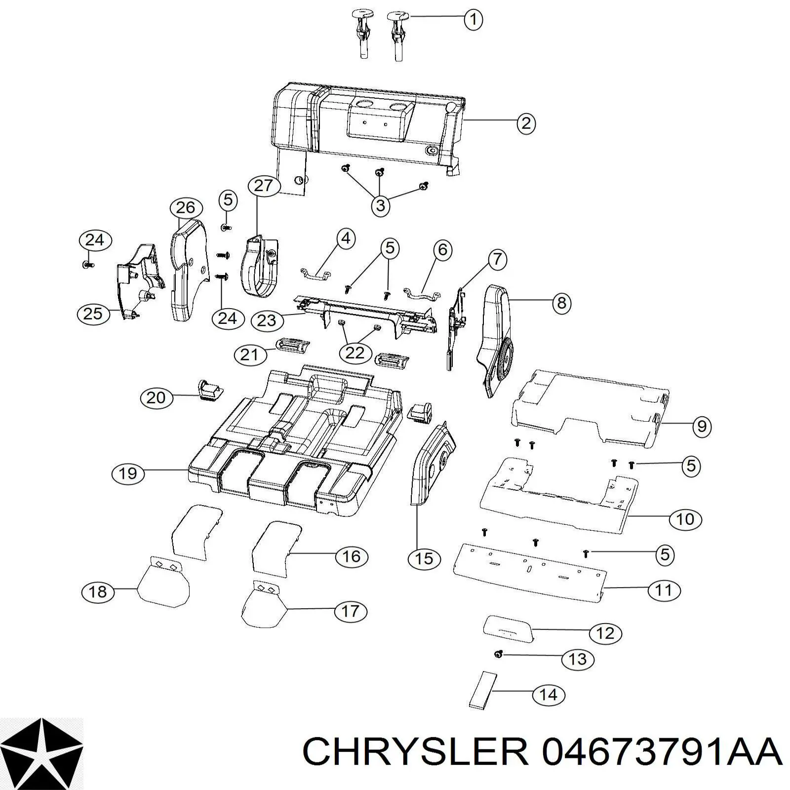 Купить 4673791AA Chrysler 