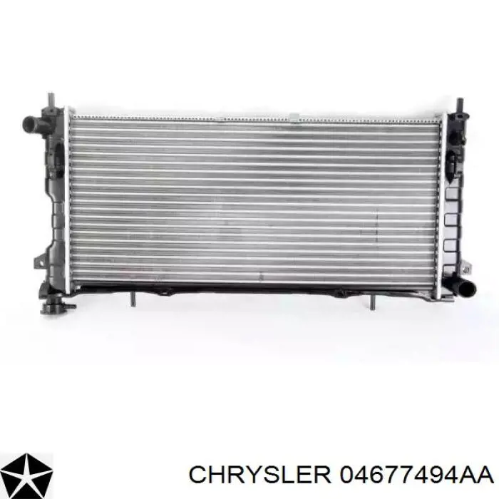 04677494AA Chrysler радиатор