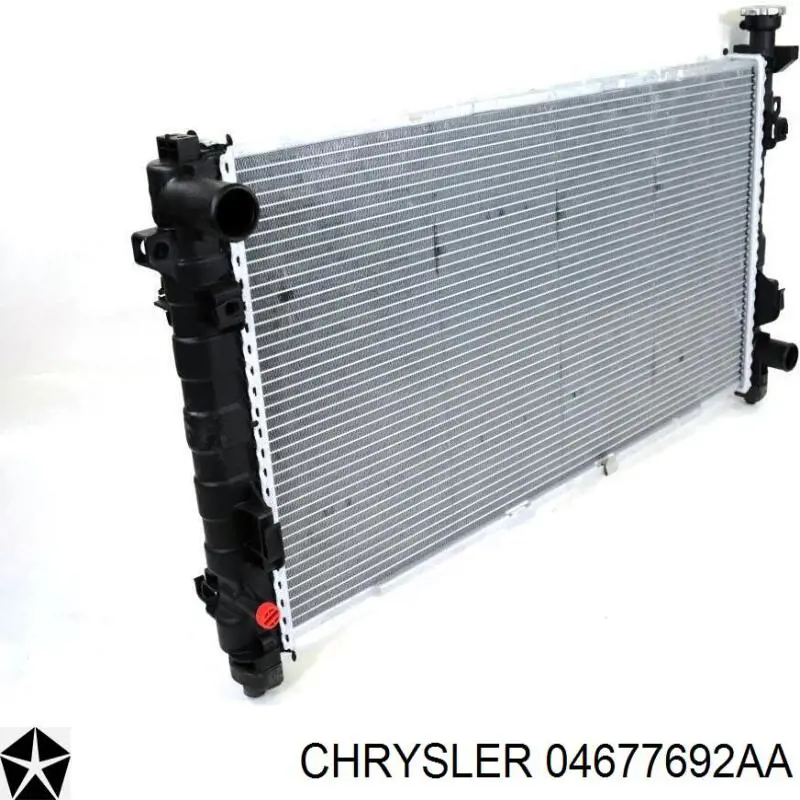 04677692AA Chrysler радиатор
