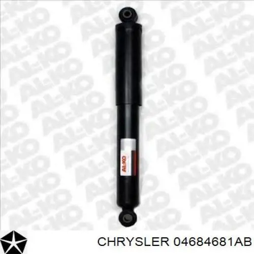 04684681AB Chrysler amortecedor traseiro