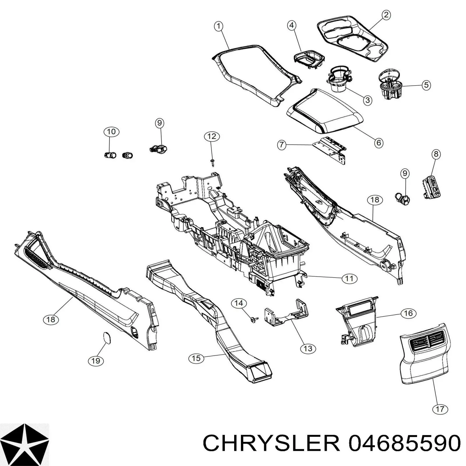  K04685590 Fiat/Alfa/Lancia