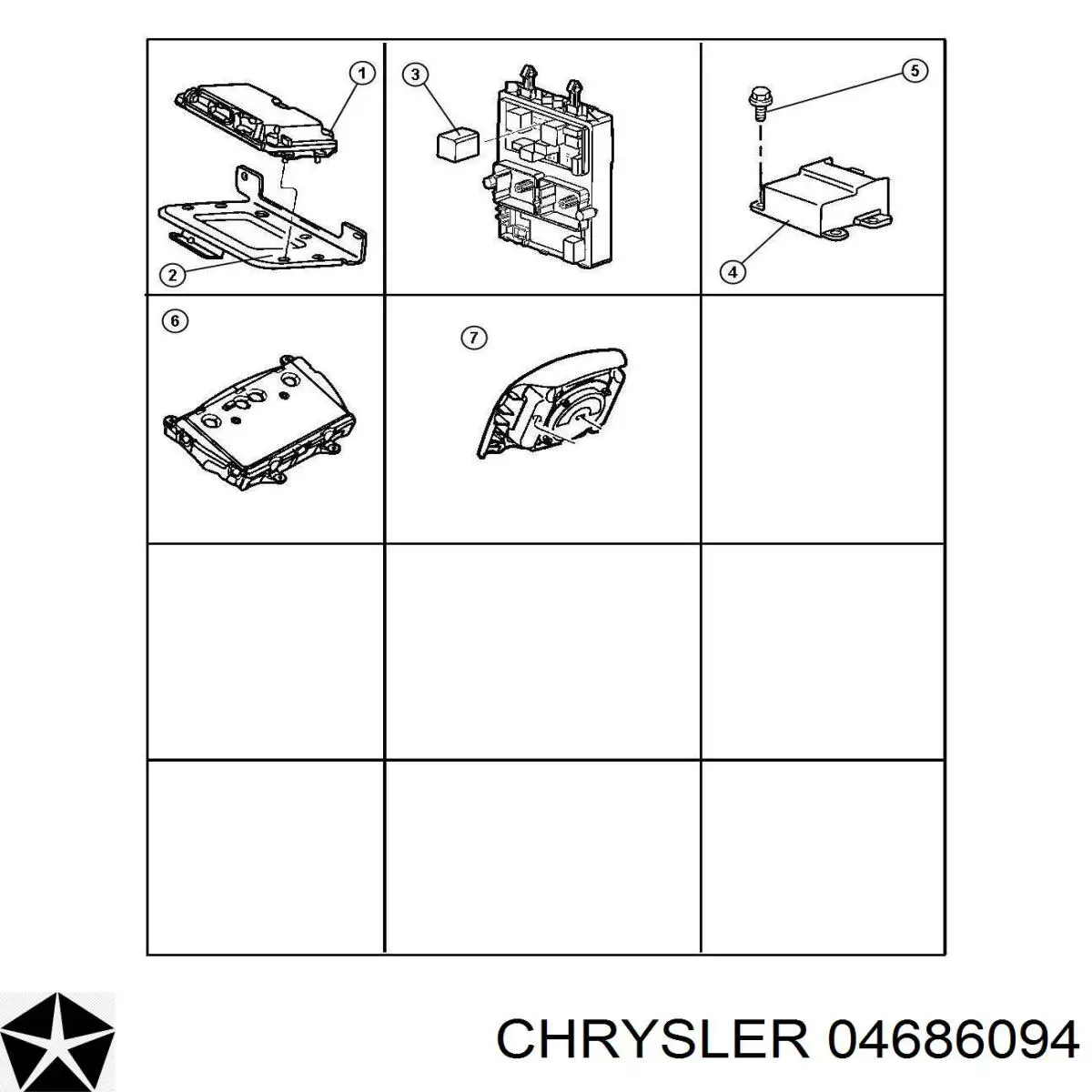 Купить 04686094 Chrysler 