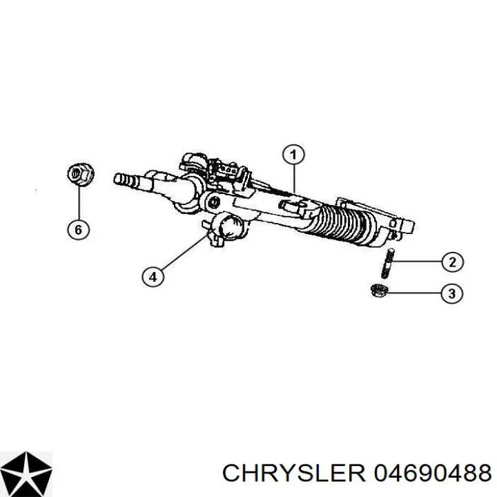  Chrysler 04690488 цена, от 38.02 USD