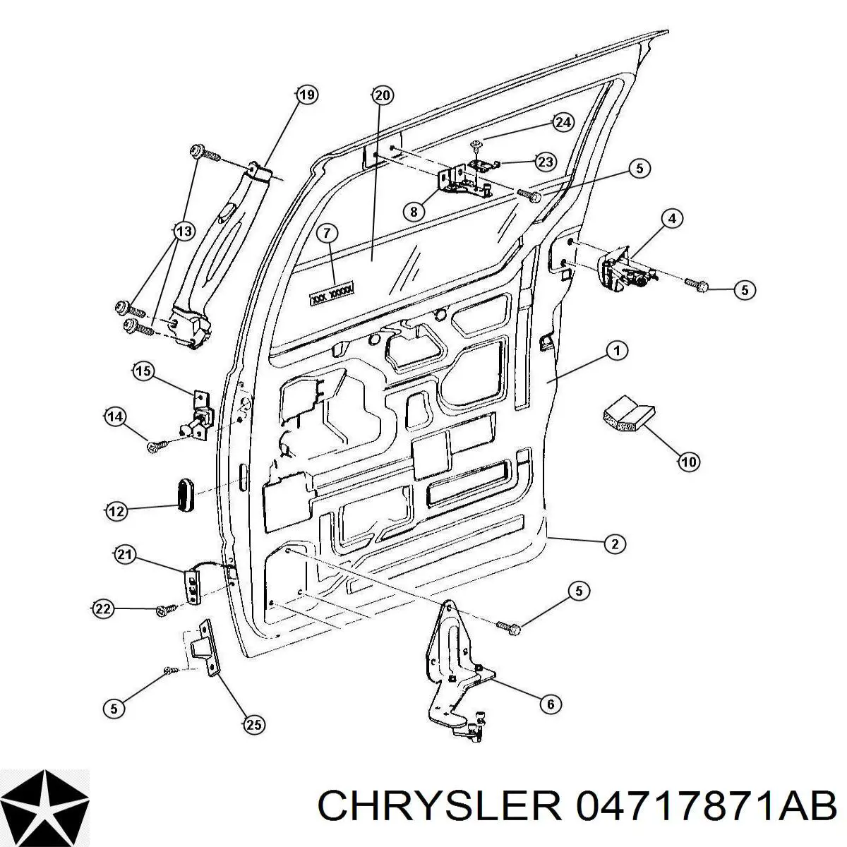  Chrysler 4717871AB цена, от 0.02 USD
