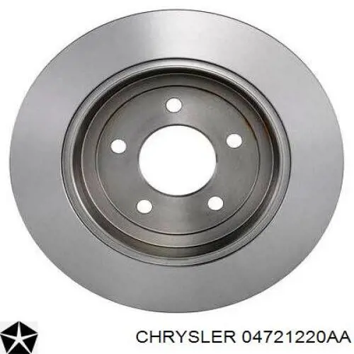 Тормозные диски 04721220AA Chrysler