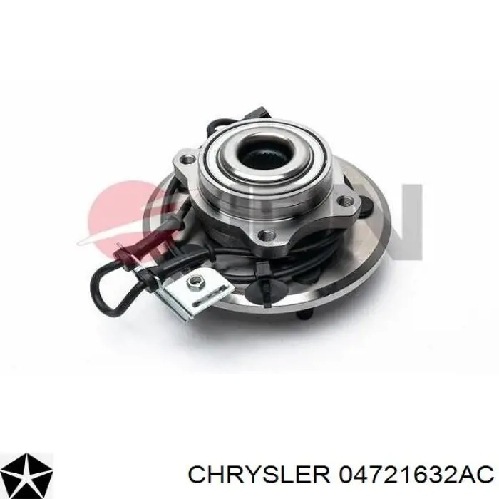 Задняя ступица 04721632AC Chrysler