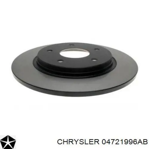 Задний тормозной диск Chrysler 04721996AB цена, от 29.40 USD