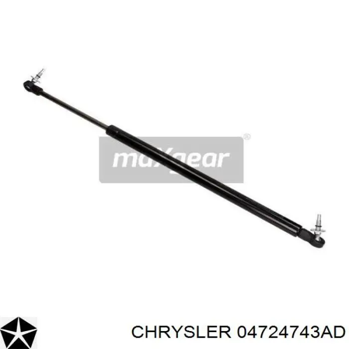 Газовый упор багажника Ashika ZSA90004