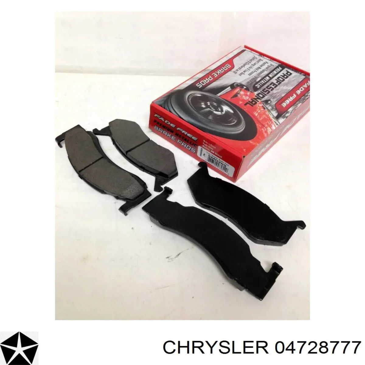04728777 Chrysler Колодки передние