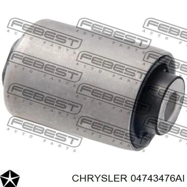 04743476AI Chrysler braço oscilante inferior direito de suspensão dianteira