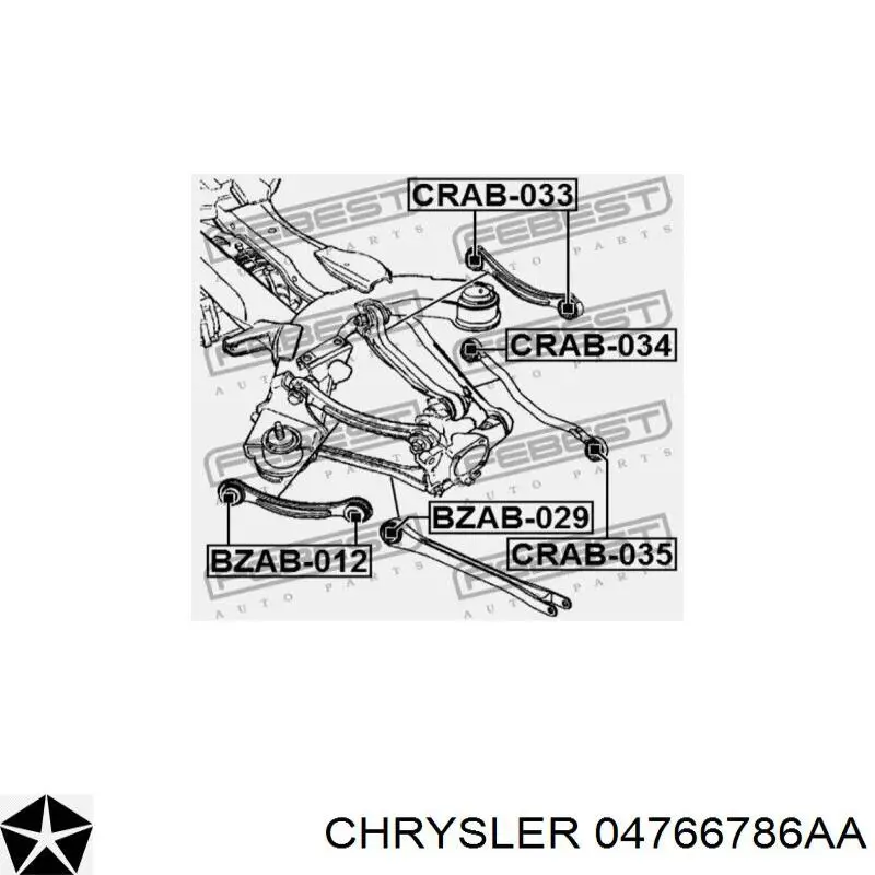  04766786AA Chrysler