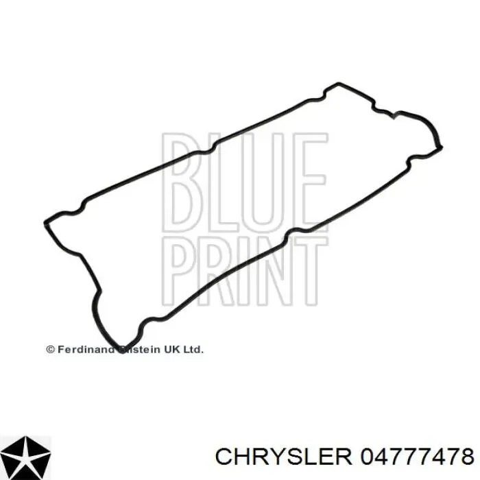 Купить 04777478 Chrysler Прокладка клапанной крышки двигателя