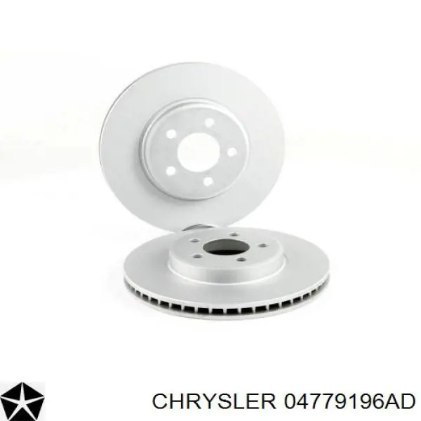 Тормоз дисковый передний Chrysler 04779196AD цена, от 77.98 USD