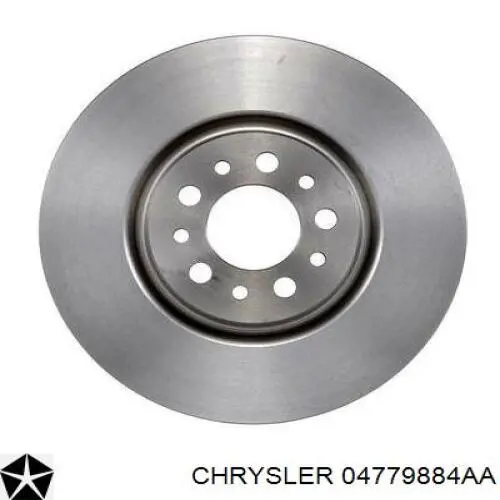 Передние тормозные диски 04779884AA Chrysler