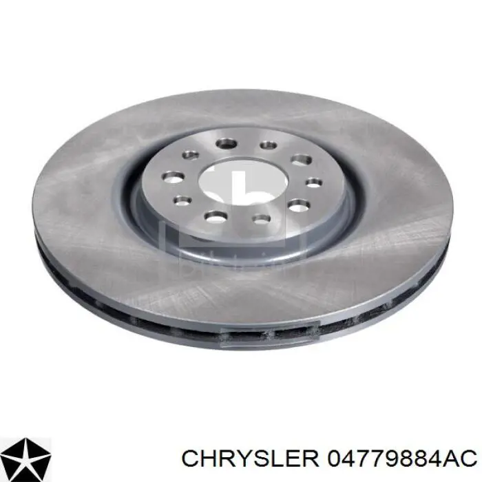 04779884AC Chrysler диск тормозной передний