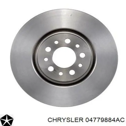 Тормоз дисковый передний Chrysler 04779884AC цена, от 63.41 USD
