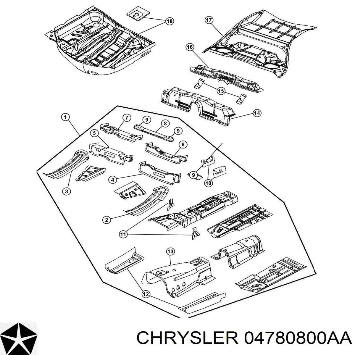  4780800AA Chrysler