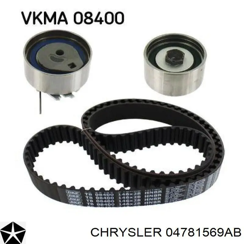 Купить 04781569AB Chrysler Ведуший ролик ГРМ