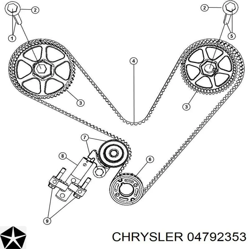 Ремень ГРМ TB295 Enginetech