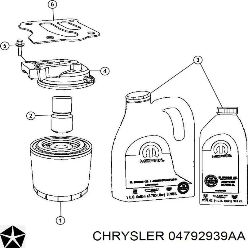 K04792939AA Fiat/Alfa/Lancia 