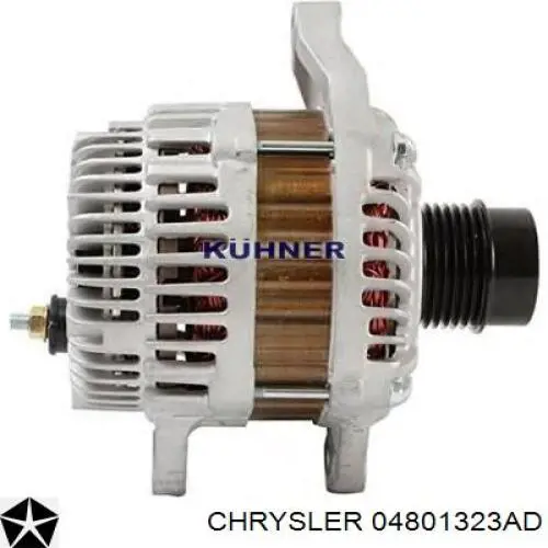 Автомобильный генератор Chrysler 04801323AD цена, от 241.82 USD