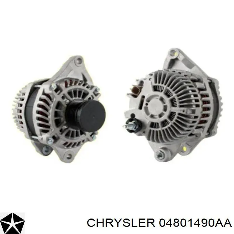 04801490AA Chrysler генератор
