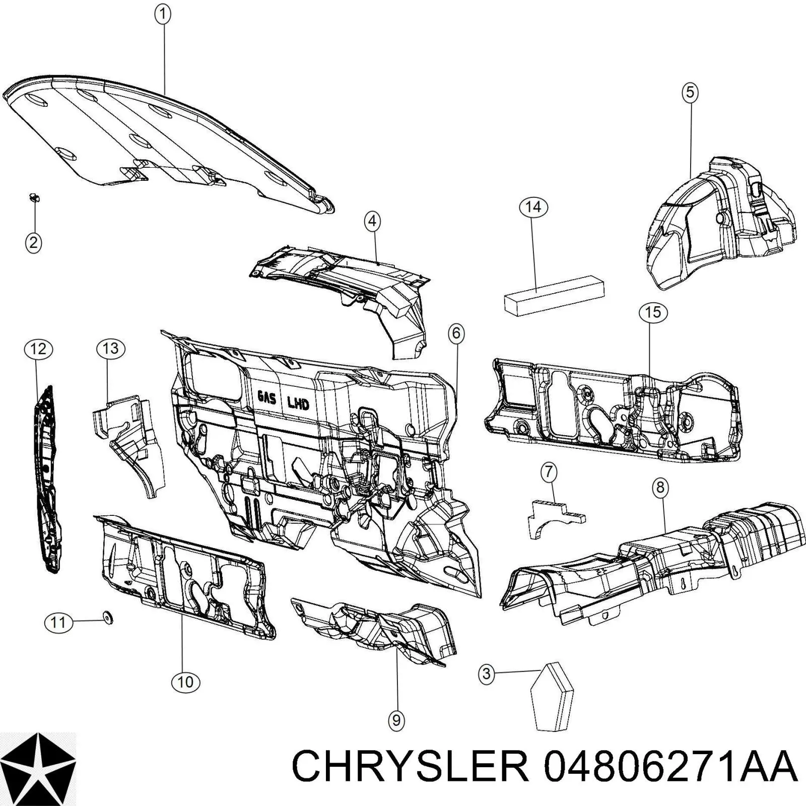  K04806271AA Fiat/Alfa/Lancia