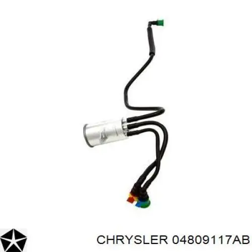 Фильтр тонкой очистки топлива Chrysler 04809117AB цена, от 22.96 USD
