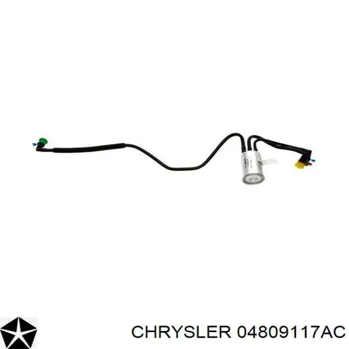 Фильтр тонкой очистки топлива Chrysler 04809117AC цена, от 22.96 USD
