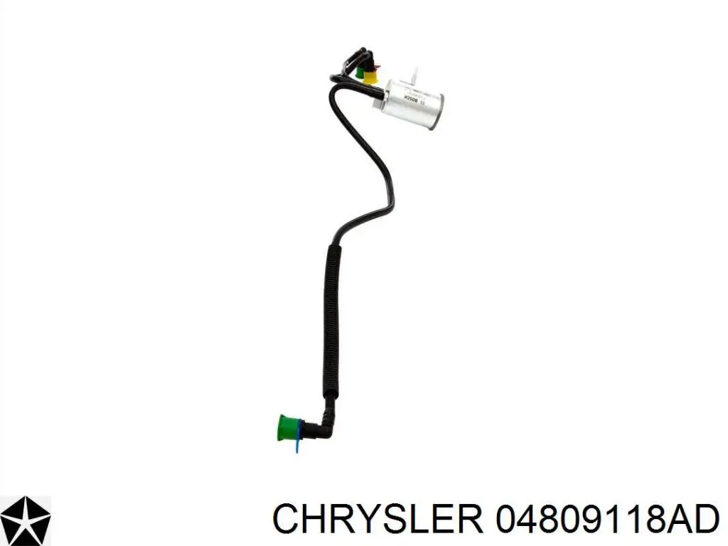 Купить 04809118AD Chrysler Фильтр-отстойник топлива грубой очистки