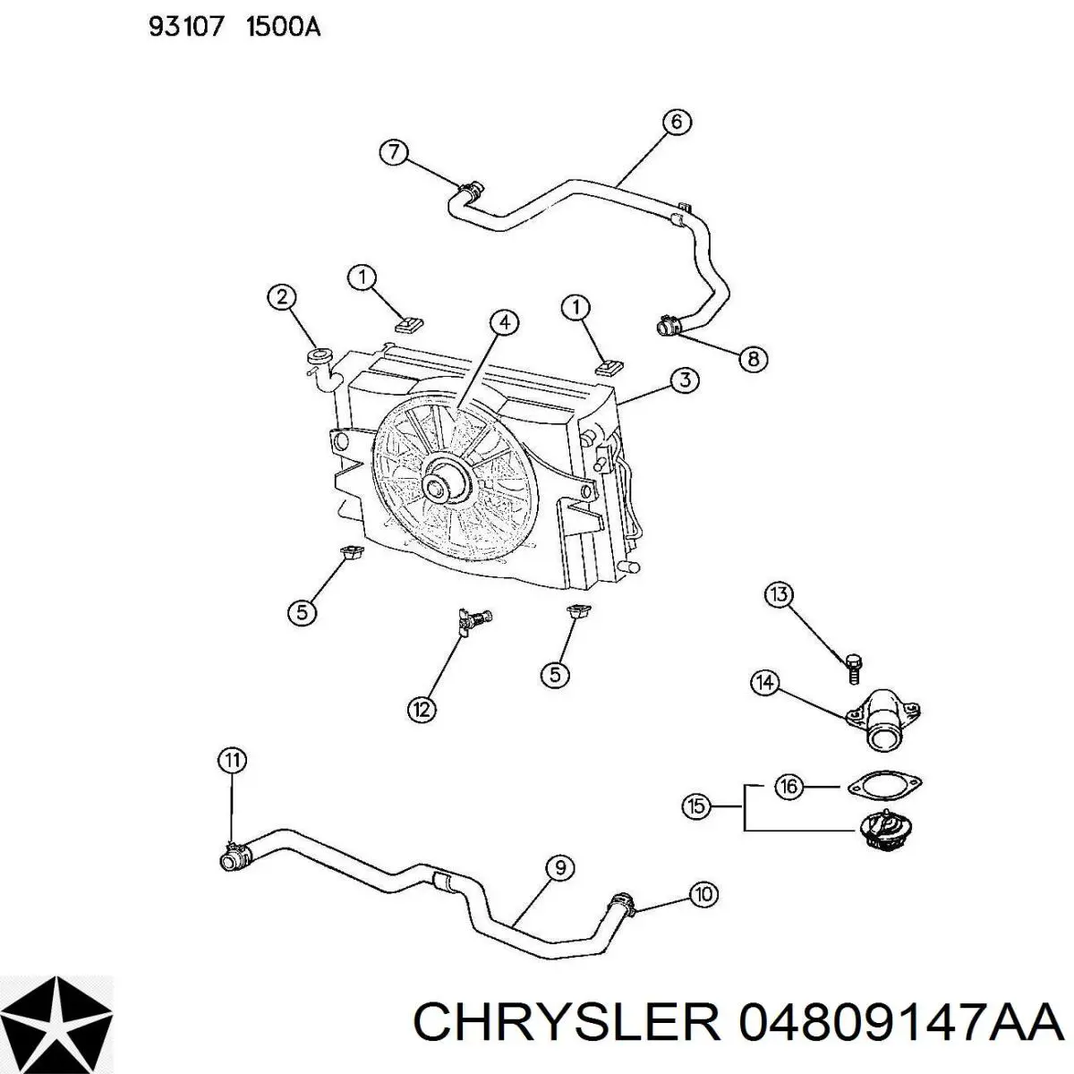 Chrysler 4809147AA цена, от 27.19 USD